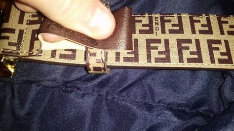 how to tell if my fendi belt is real|real or fake fendi.